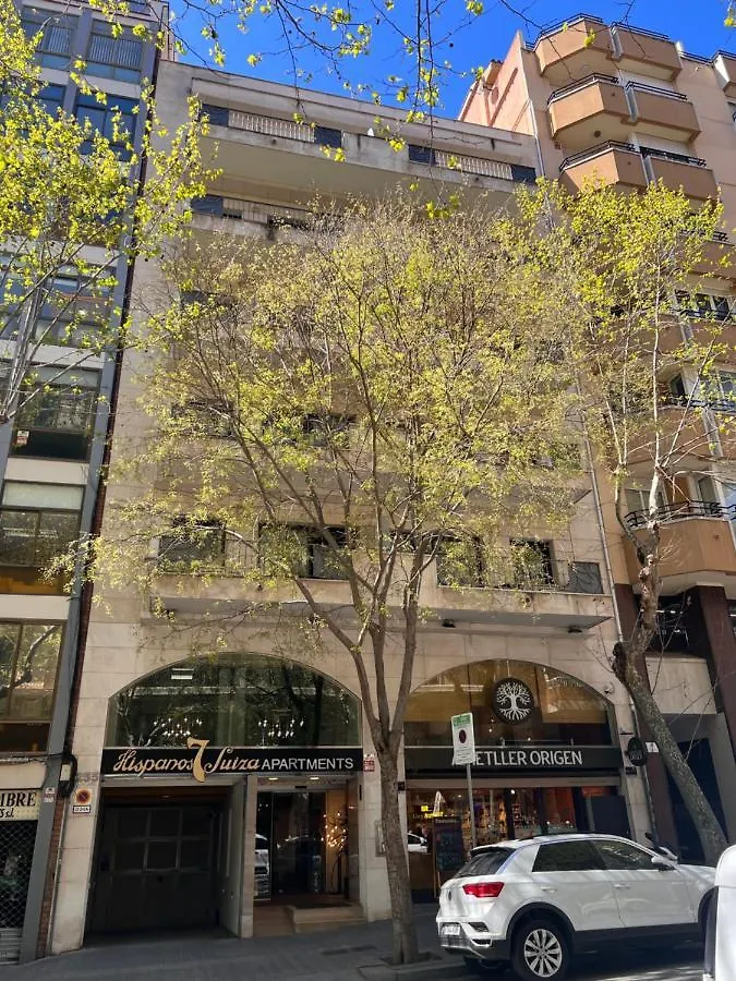 Apartaments-Hotel Hispanos 7 Suiza Barcelona 4*,  Spain